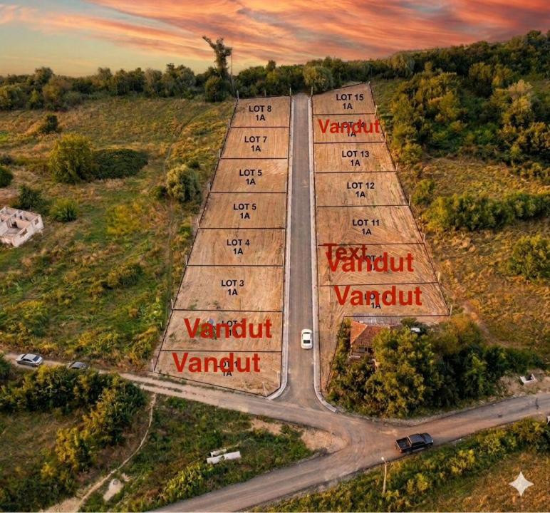 Ultima parcelă disponibilă – teren intravilan în zona Bârnova