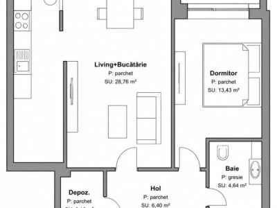 Apartament 2 camere | Copou – Răsărit de Soare (Fiald) | Prima utilizare 