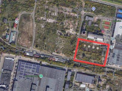 Teren 11.222 mp intravilan, posibilitate locuinte colective - Bulevardul Chimiei