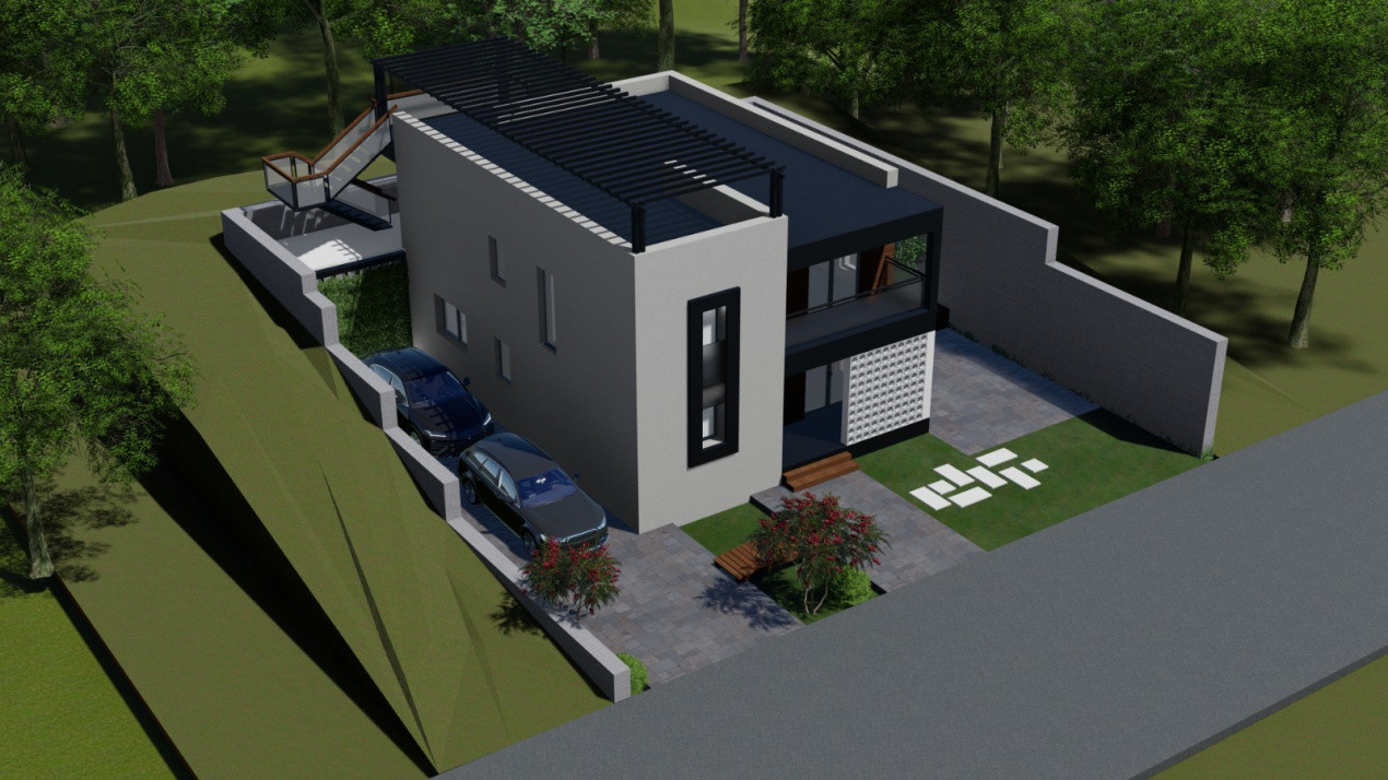 Casă elegantă de vânzare în Sorogari, Iași – 240 mp utili, 600 mp teren, mobilat