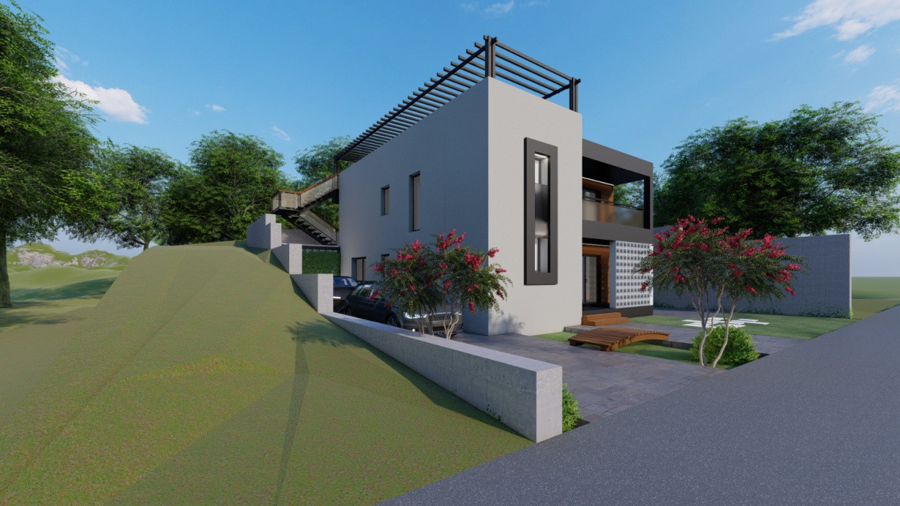 Casă elegantă de vânzare în Sorogari, Iași – 240 mp utili, 600 mp teren, mobilat