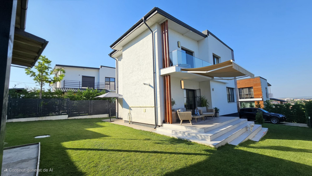 Casă individuală modernă – Valea Adâncă, Comuna Miroslava Suprafață utilă 145 mp