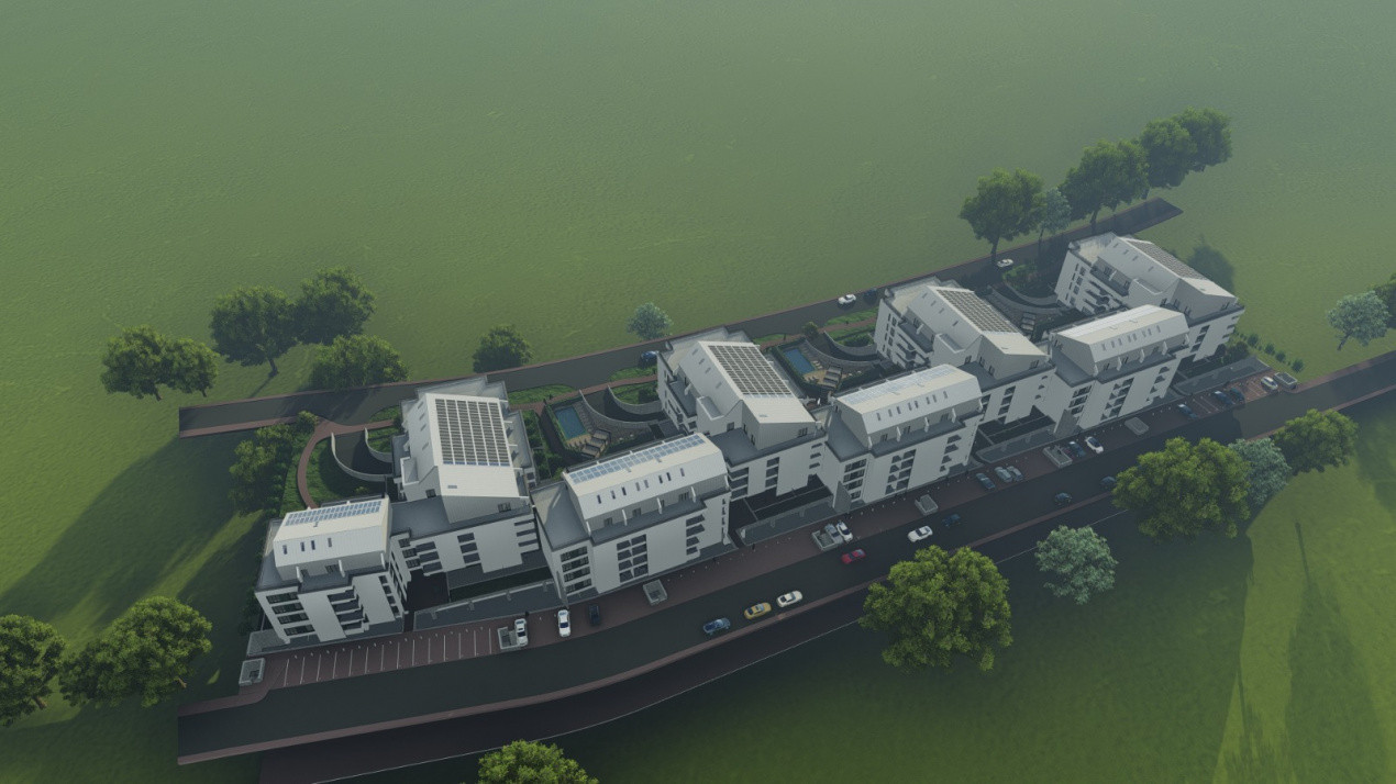 Proiect imobiliar 255 apartamente Copou / Gradina Botanică