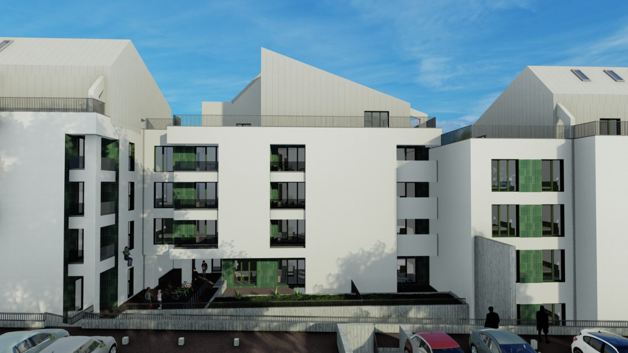 Proiect imobiliar 255 apartamente Copou / Gradina Botanică