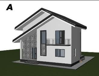 Casă modernă cu 4 camere, beci și teren de 440 mp – Miroslava, Valea Adâncă