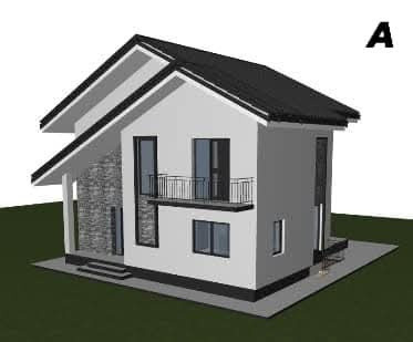 Casă modernă cu 4 camere, beci și teren de 440 mp – Miroslava, Valea Adâncă