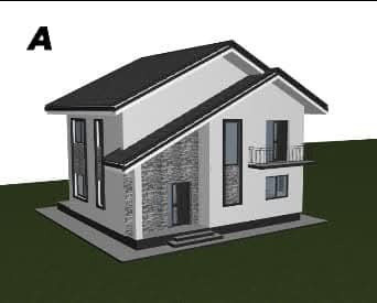 Casă modernă cu 4 camere, beci și teren de 440 mp – Miroslava, Valea Adâncă