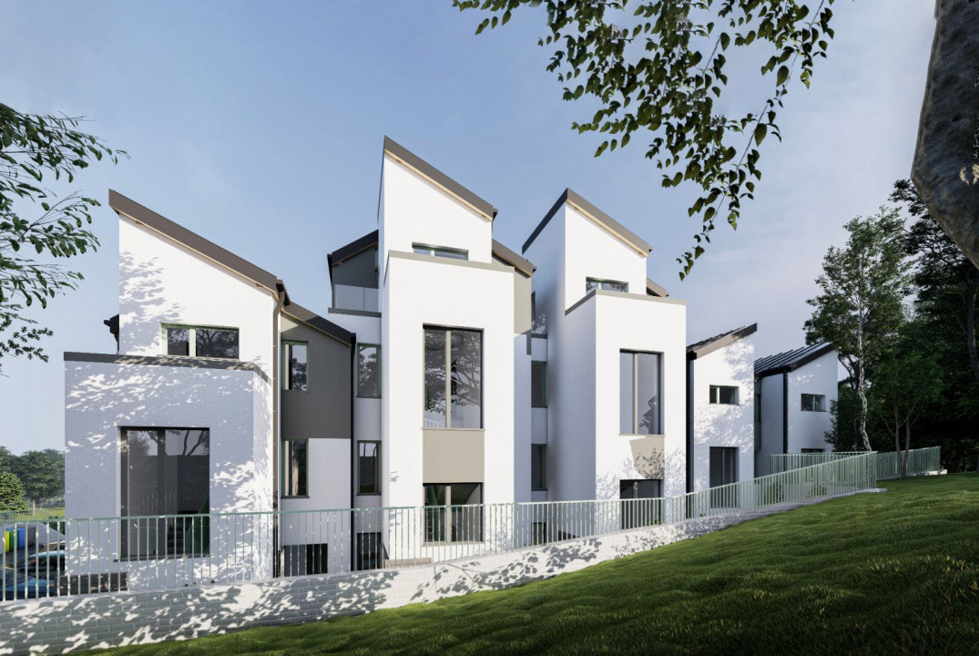 Teren 1066 mp, D+P+1+M, locuințe colective, autorizație inclusă, Visan